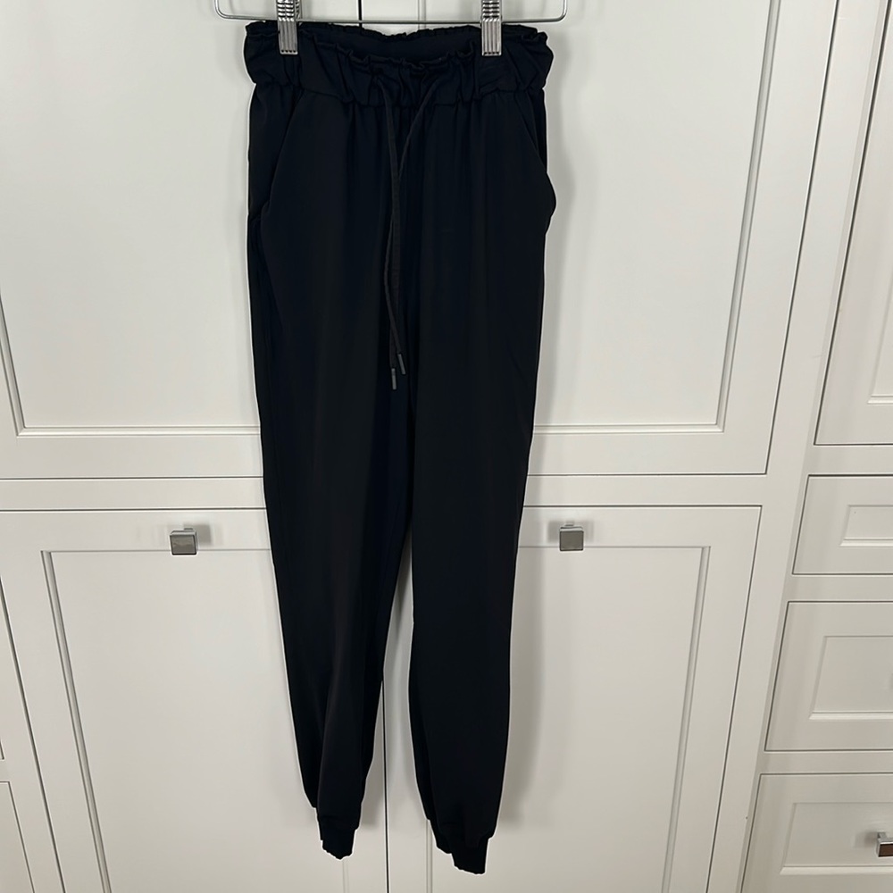 Stretch High Rise Full Length Jogger